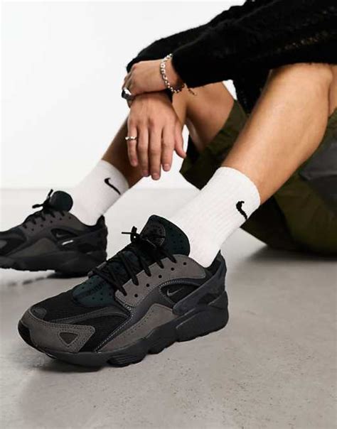 nike air huarache schuhe schwarz mit sternen|Nike Huarache .